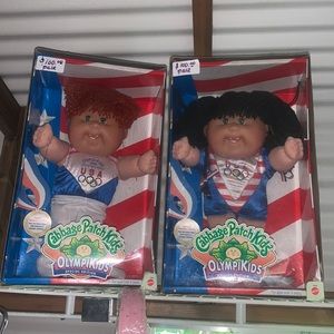 Adorable Cabbage Patch Kids OlympiKids Special Edition 1996 price$ 4 both dolls